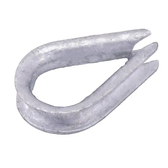 Whitecap Industries S1544P Galvanized Rope Thimble – 5/16 Inch Diameter