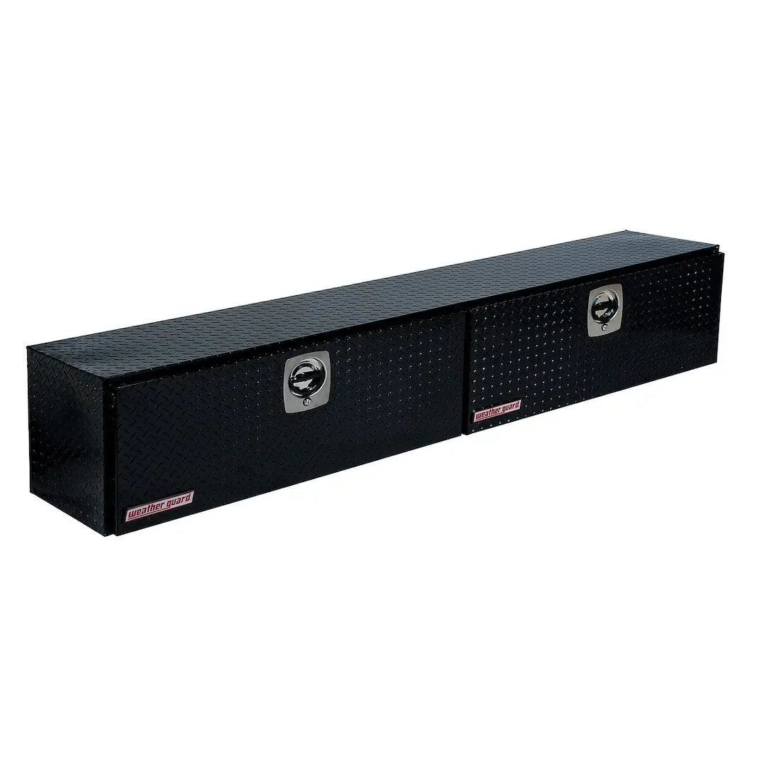 WeatherGuard Aluminum Hi Side Truck Box - Black, Part Number 396502