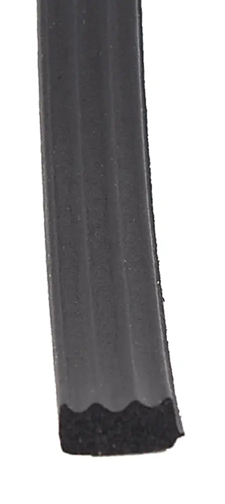 AP Products Ribbed Seal with PSA Tape - Black, Part Number 018664