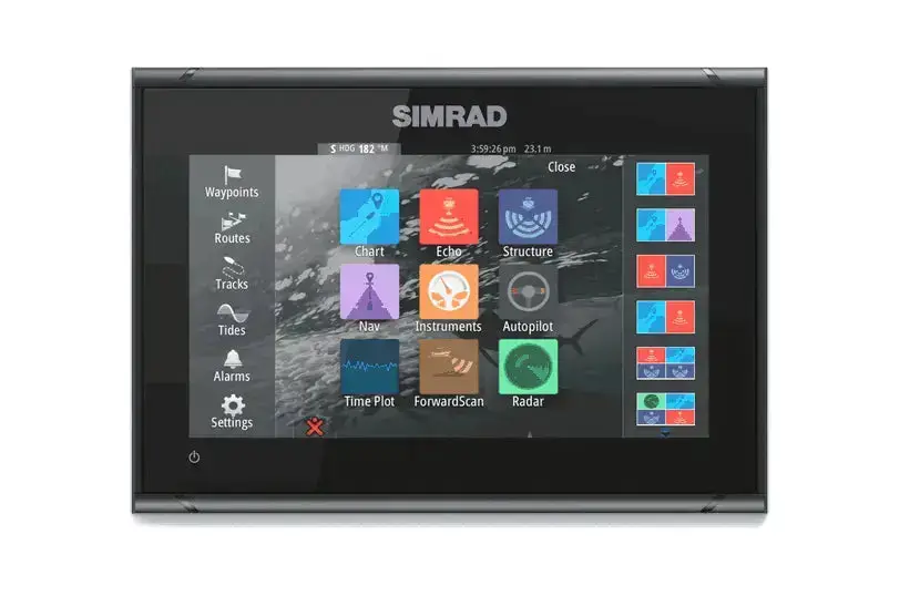 Simrad GO9XSE 83/200 TM XD/CMAP Discover Marine Chartplotter with Touchscreen by SIMRAD