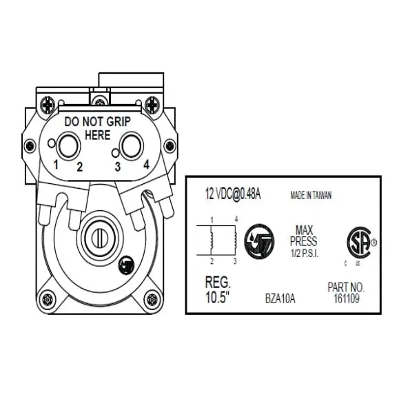 Suburban Manufacturing Solenoid Kit (Part #521073) for Reliable Vehicle Performance