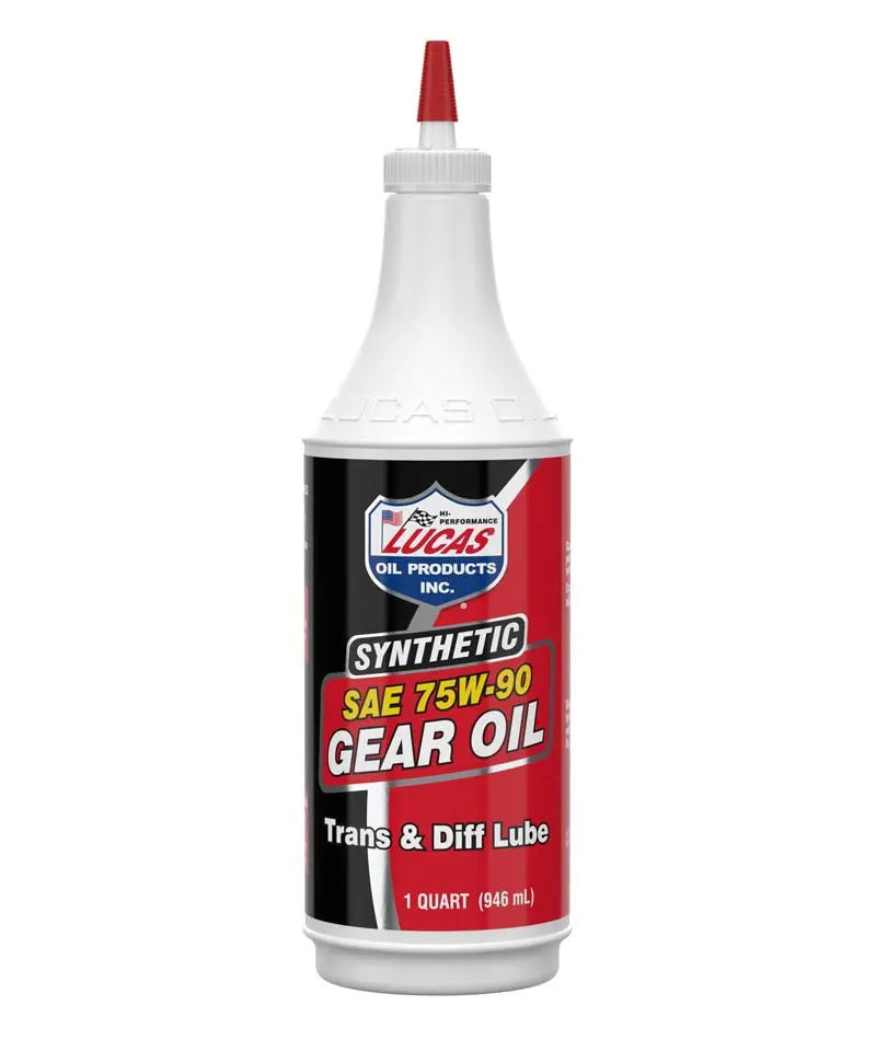 Lucas Oil 75W-90 Transmission & Differential Gear Oil - Part Number 10047