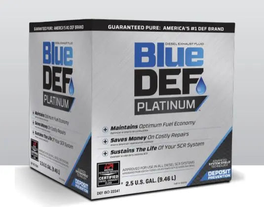 PEAK/HERCLNR Platinum Blue DEF 2.5 Gallon Container