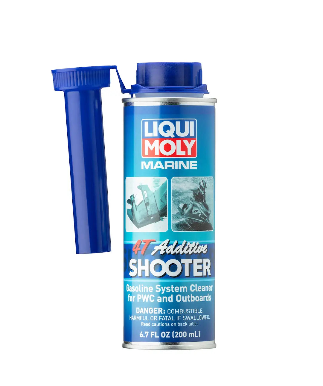 LIQUI MOLY Marine 4T Shooter - High-Performance Marine Engine Oil Additive