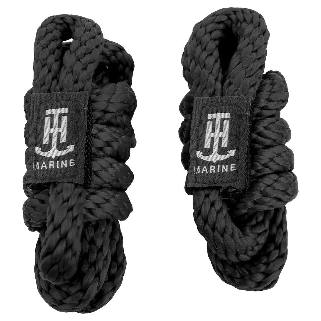 T-H Marine Eco52482DP Fender Line 3/8 inch x 60 feet Black