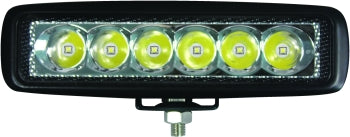 HELLA LIGHTS Mini Light Bar 6-LED Flood in Black (Part Number 357203001)