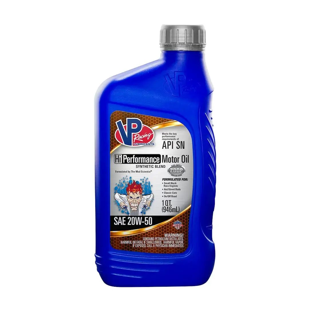 VP Fuel VP Syn Blend 20W-50 High Performance Motor Oil - Part #2975 by VP FUEL