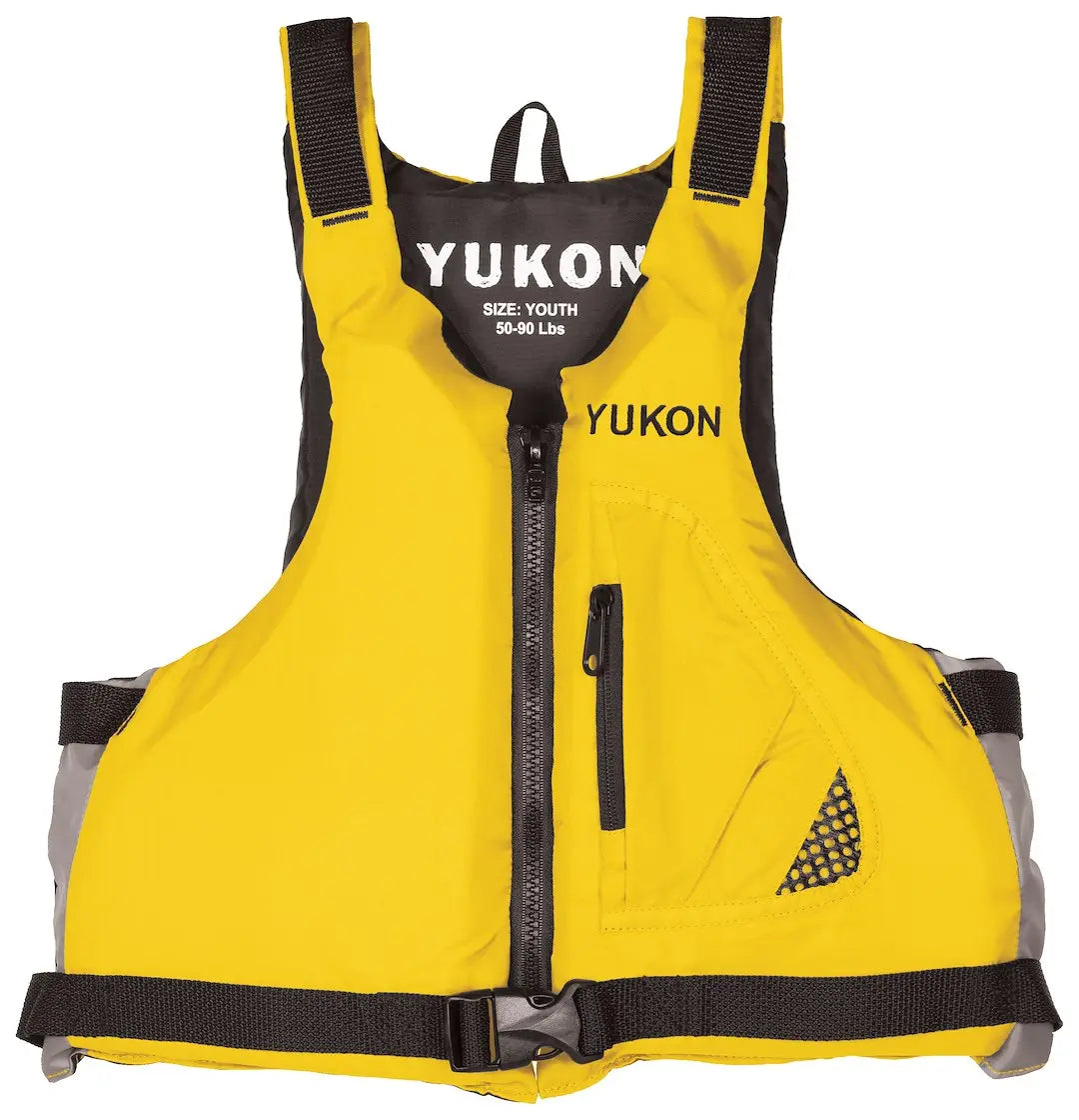 Airhead Yukon Base Paddle and Angler Vest in Yellow - Part Number 3300403AYW
