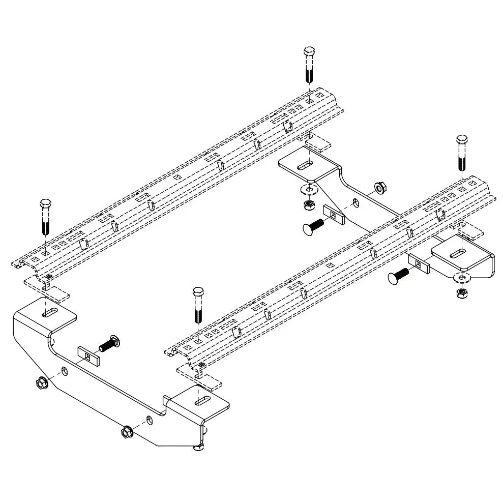 DEMCO 8552010 6.5' Bed Rail for 2011 Chevrolet Trucks