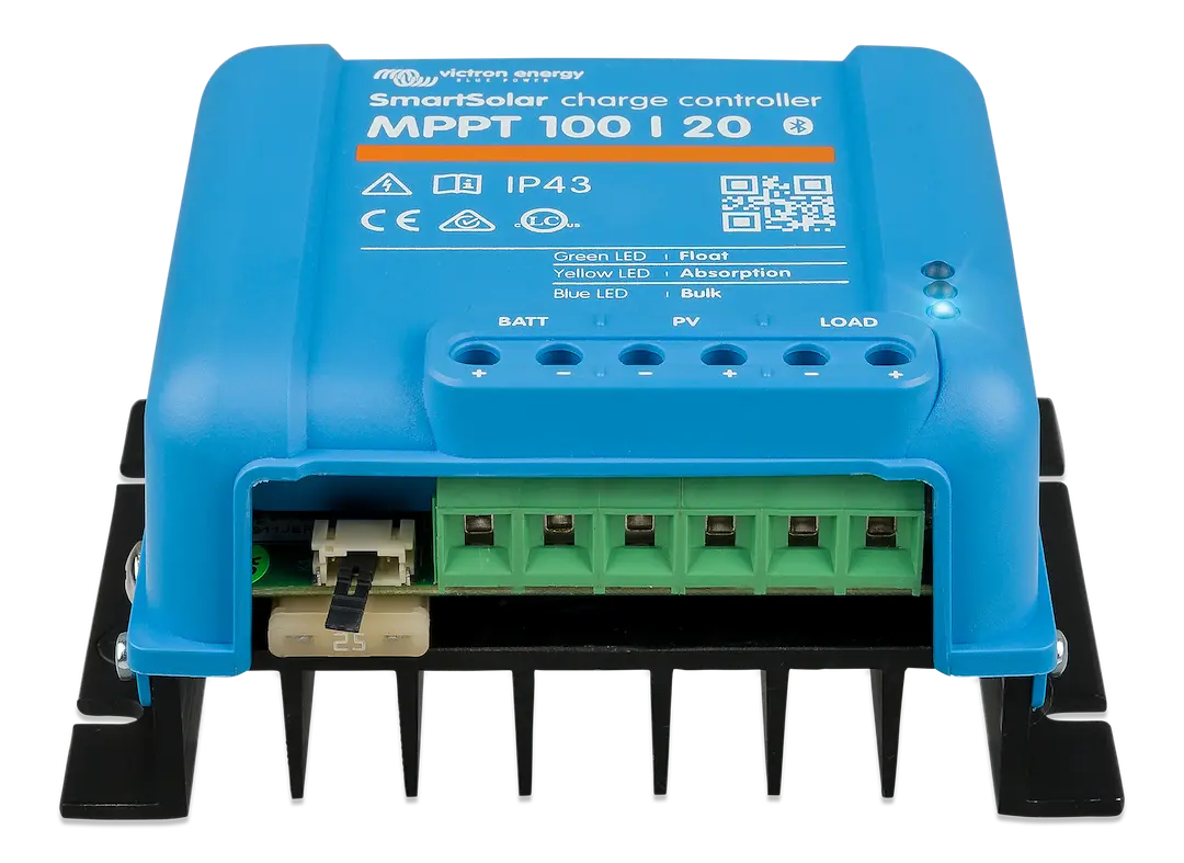 Victron Energy SmartSolar MPPT 100/20-48 Charge Controller (Part Number: SCC1100201)