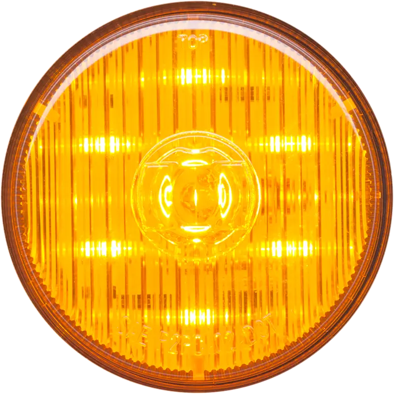OPTRONICS MCL58APMB 2.5-Inch Amber LED Marker Light, WeatherTight Design