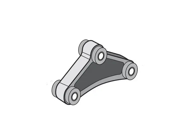 Dexter Axle Equalizer Bushed 2.88 High for Heavy-Duty Trailers