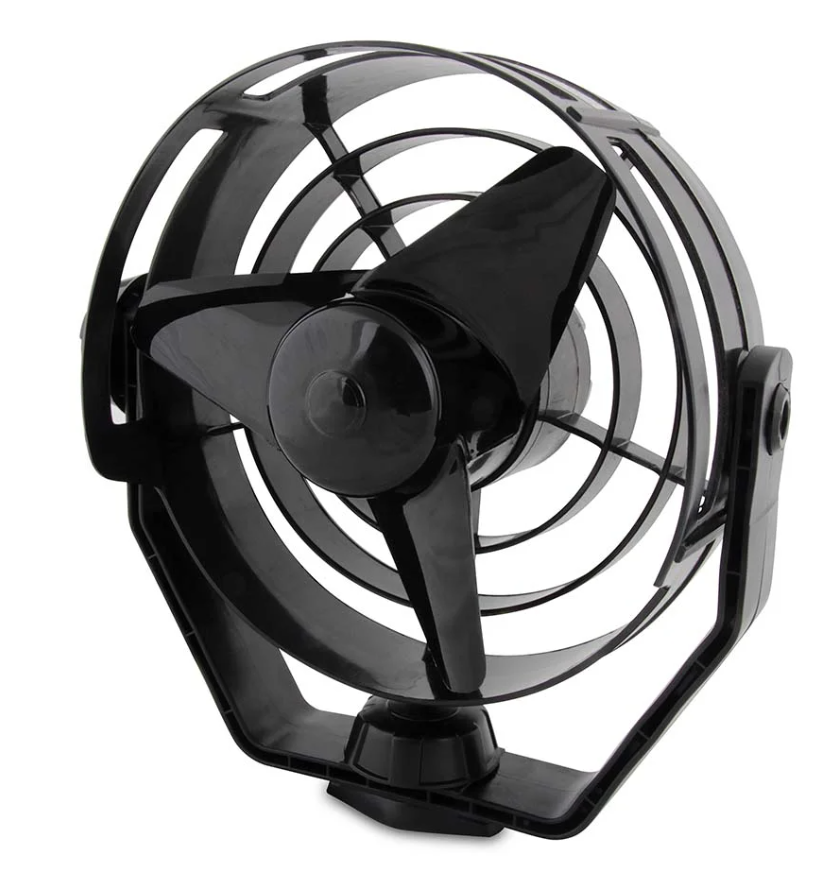 HELLA LIGHTS 003361002 2-Speed Turbo Fan - Black