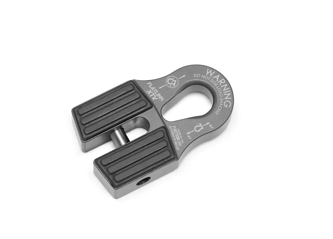 Factor 55 FlatLink XTV ATV and UTV Winch Shackle - Heavy-Duty Recovery Gear