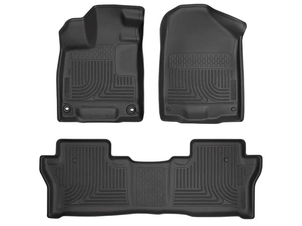 HuskyLiner WB Front & Second Seat Floor Liner for Honda Passport (2019-2025)