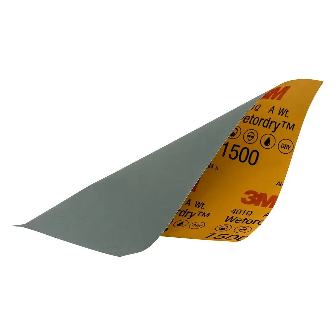 3M Wetordry Sheet 9x11 Inches 1500G, Part Number 32023