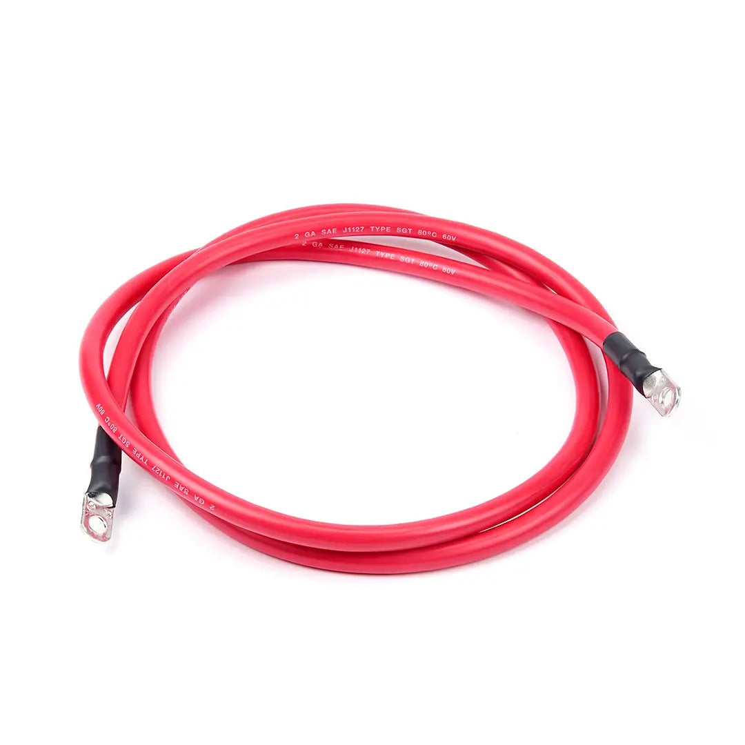 Warn Industries 98498 2-Gauge Red Electrical Cable, 72 Inches
