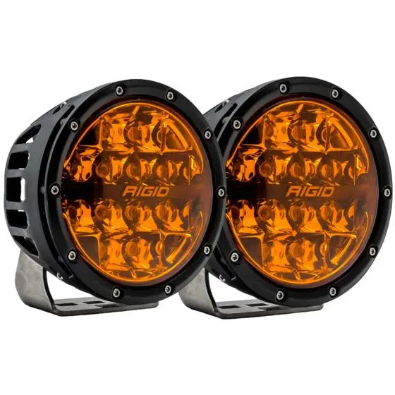 Rigid Industries 36210 6-Inch Amber P-Series LED Spot Light