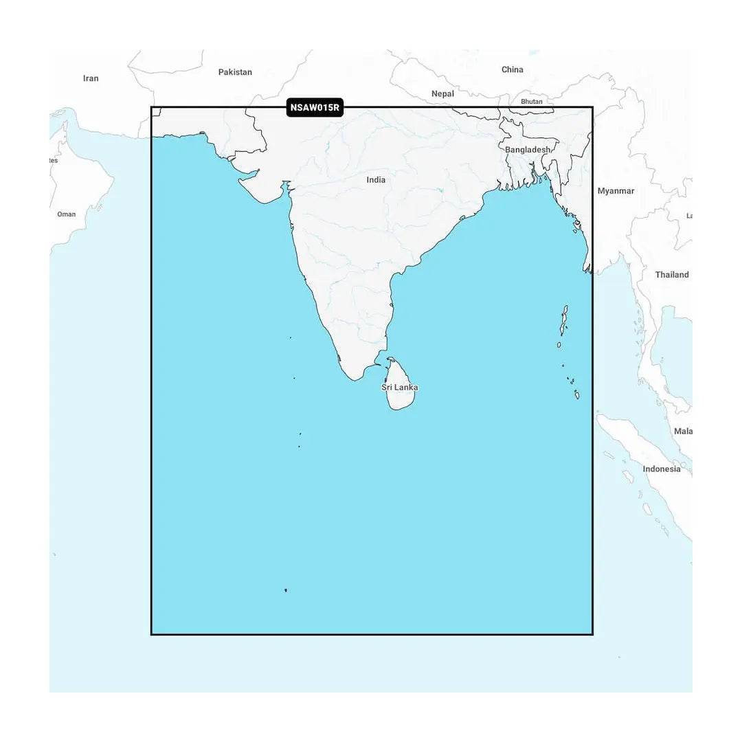 Garmin Carto Indian Subcontinent Navionic – Part Number 010C123020