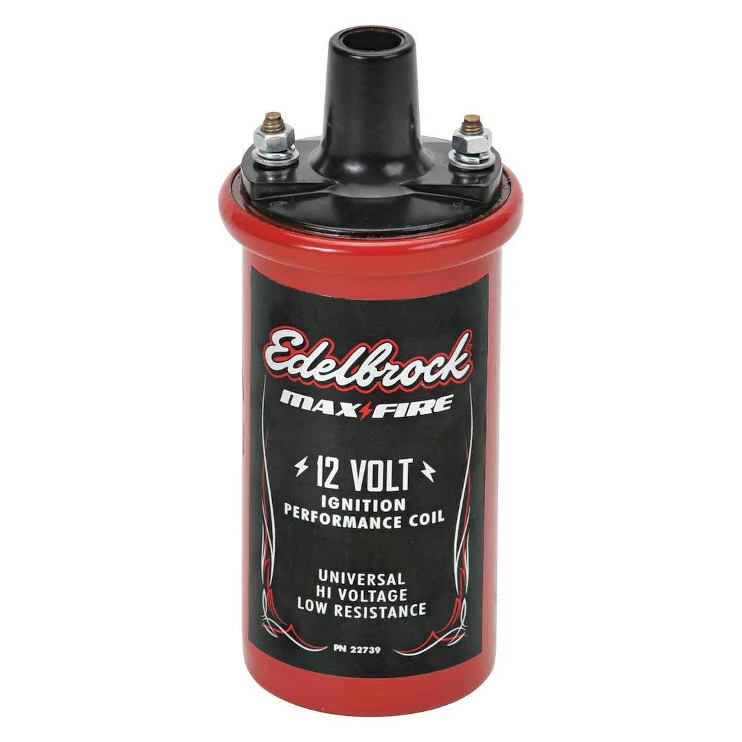 Edelbrock 22739 12V Canister Style Ignition Coil for Automotive Performance