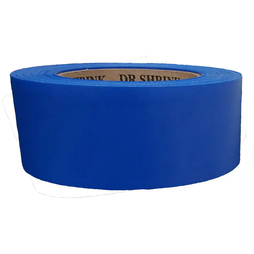 DR.SHRINK DS702B 2' x 180' 9 Mil Blue Shrink Wrap Film for Industrial Packaging