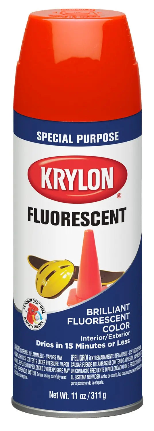 VHT Krylon Fluorescent Red/Orange Spray Paint (Part Number: 3101)