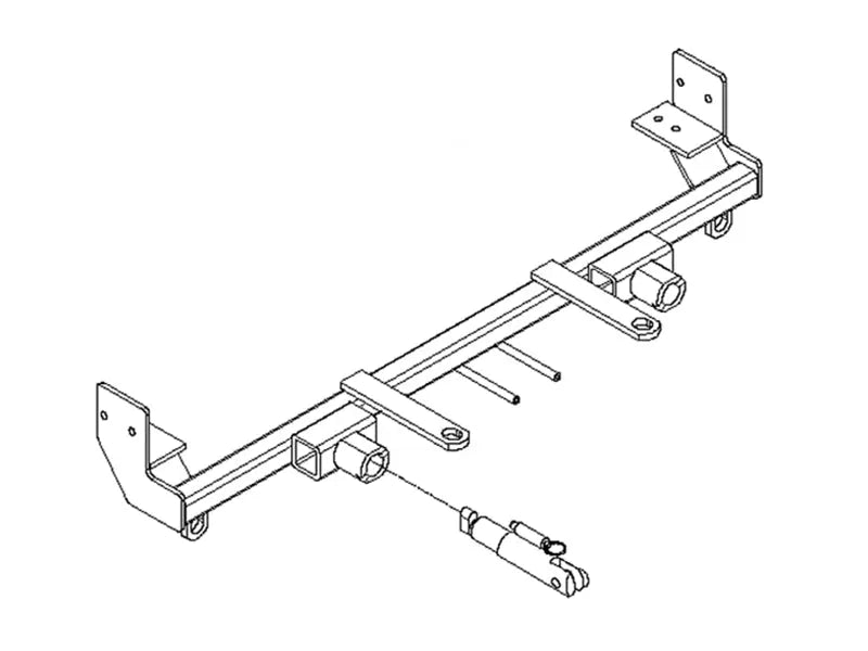 Blue Ox BX3828 Baseplate for VW EOS | Heavy-Duty Towing Accessory