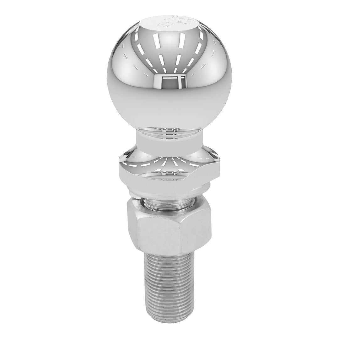 CURT MFG Trailer Ball Part 40021 – Heavy-Duty Towing Hitch Ball for Vehicles and Trailers