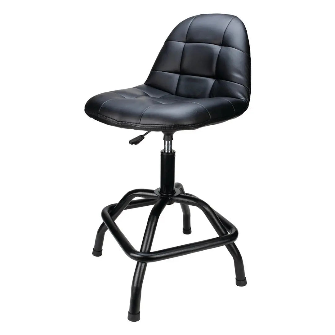 Perform Tool W85031 High Back Pneumatic Shop Stool for Comfortable Seating