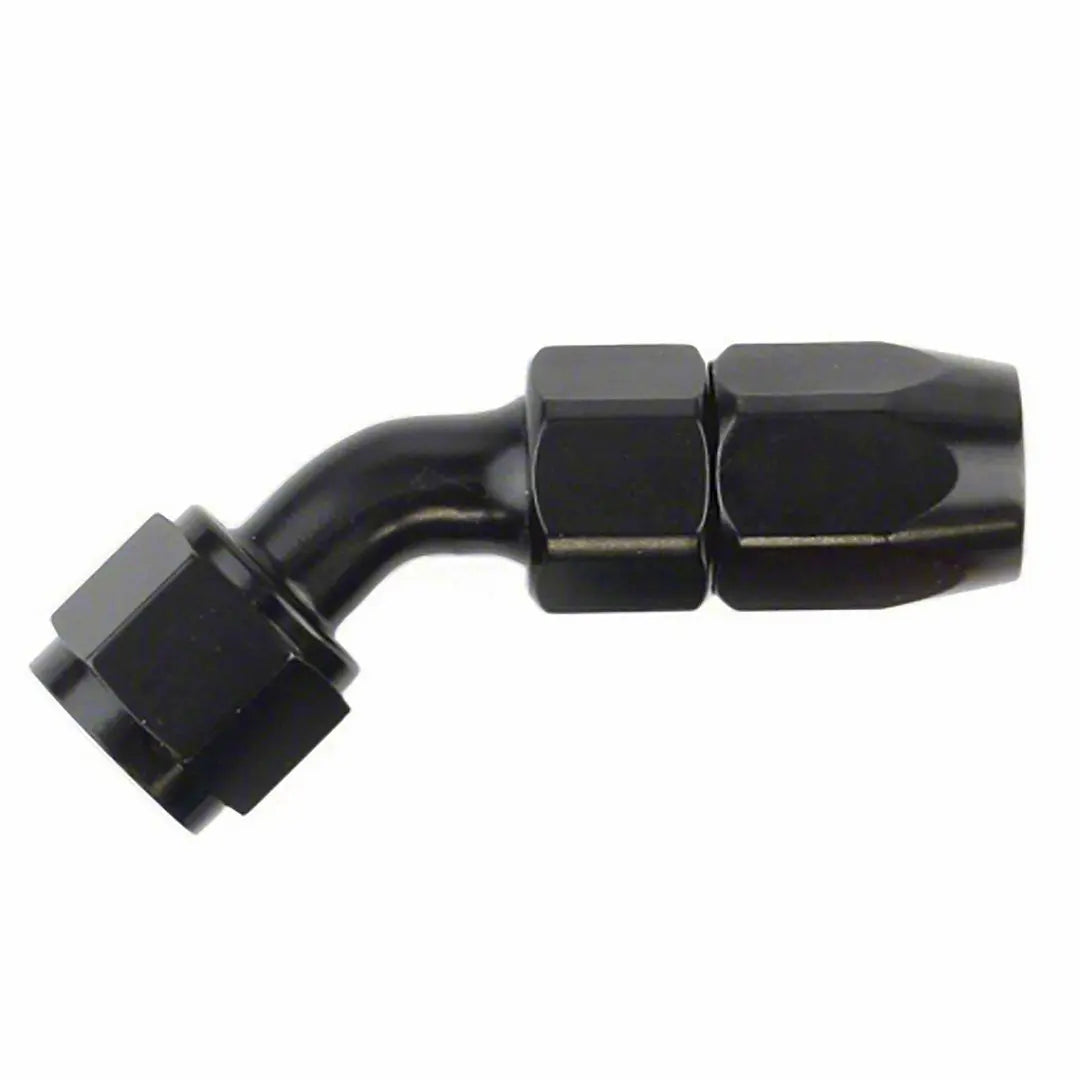 SpeedFX -8AN x 45 Degree Black Hose End (Part Number 510845BK)