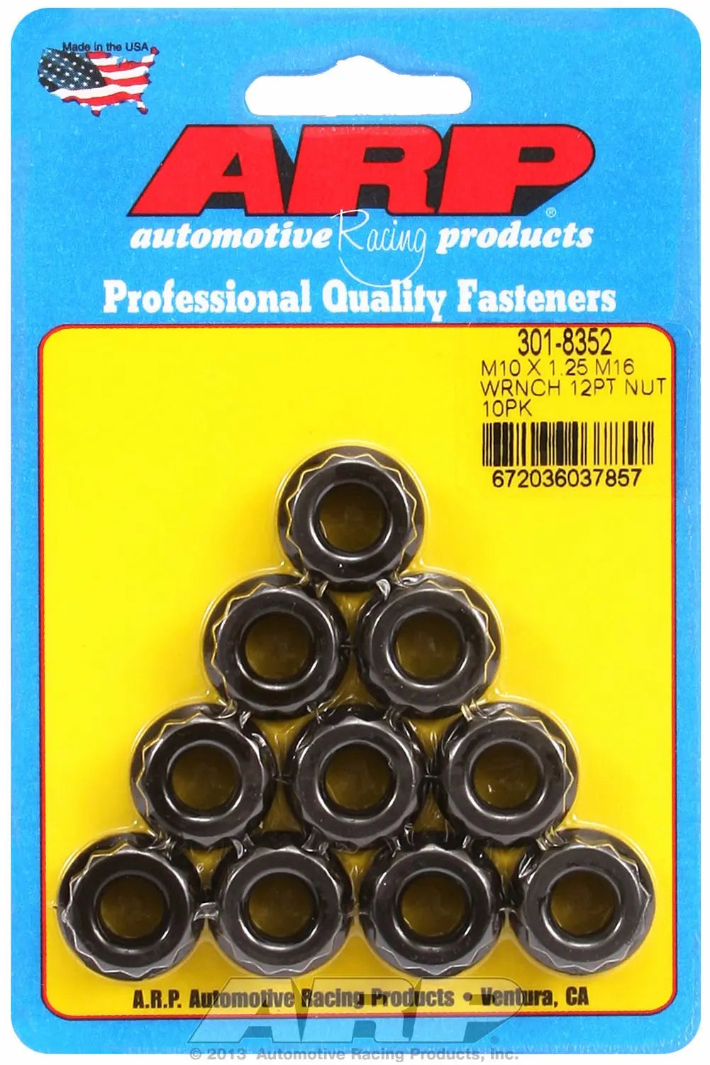 ARP M16 Socket 12PT Nut Kit – Heavy-Duty Fastener Tool for Automotive and Industrial Applications