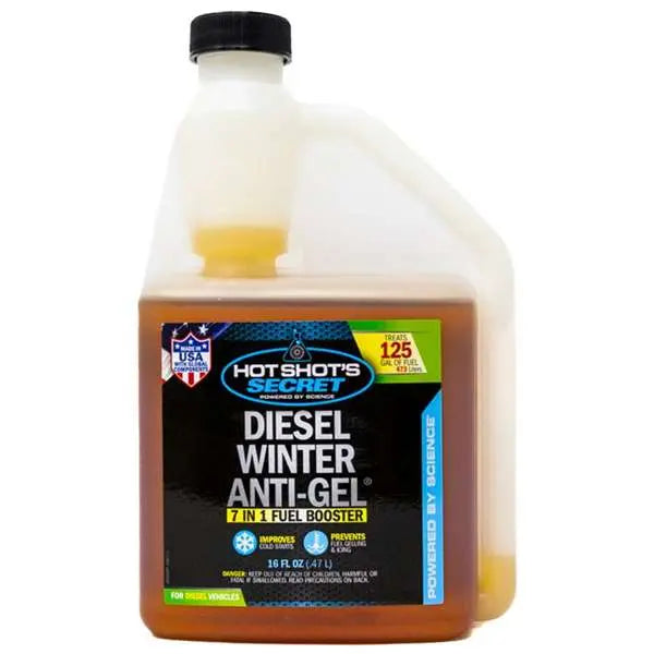 HOT SHOTS Diesel Winter Antigel 16 oz Squeeze - Cold Weather Fuel Additive