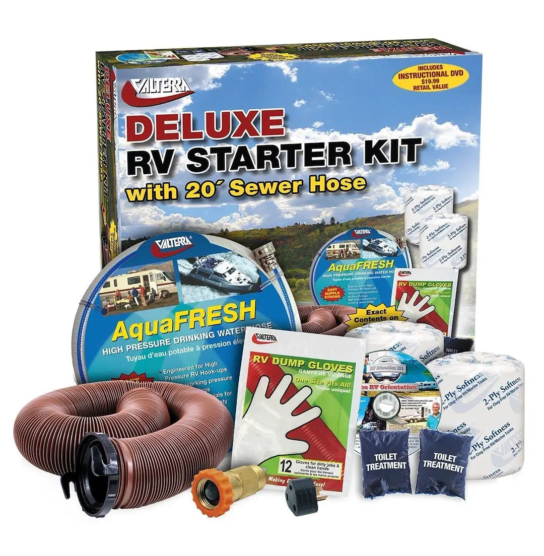 Valterra LLC DLX RV Starter Kit with DVD – Part Number K88108DVD