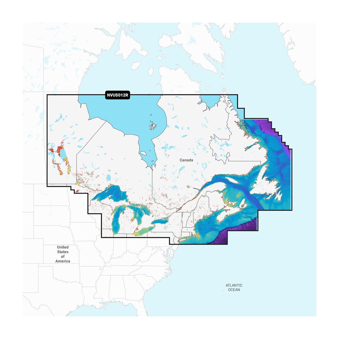 Garmin Navionics Vision+ Canada EA - Advanced Marine Navigation Chart