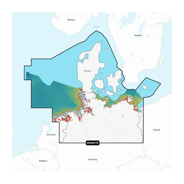 Garmin Carto Denmark & Germany North Navigation Map (Part Number 010C124300)