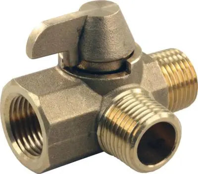 JR Products 3-Way Diverter Valve - Durable RV Water System Component