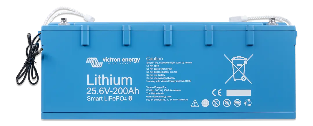 Victron Energy LIFE PO4 Battery 25.6V 200Ah Smart-A (Part No. BAT5241206)