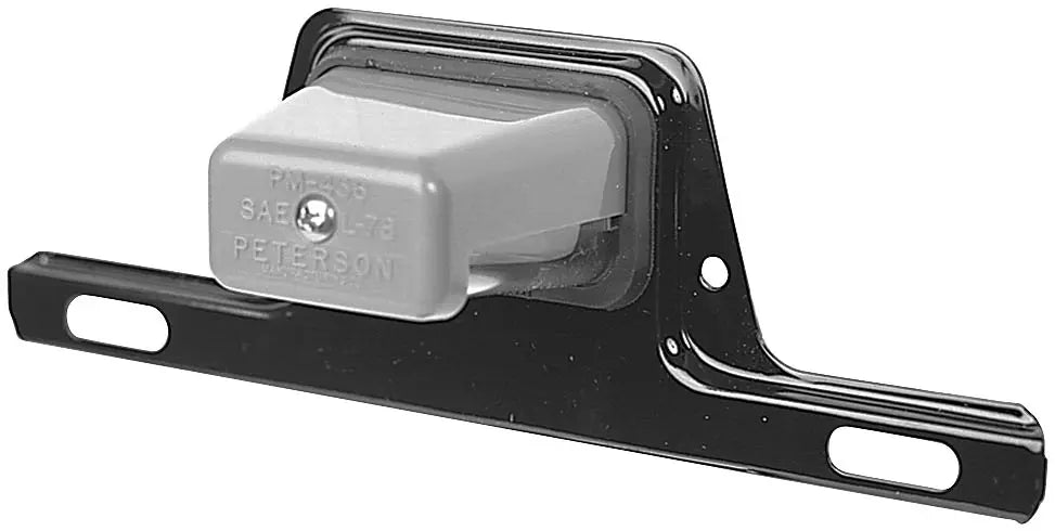 Peterson Manufacturing M436B License Light with Bracket – Durable Vehicle Lighting Solution