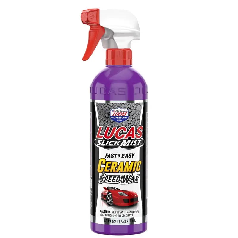 Lucas Oil Slick Mist Ceramic Speed Wax - 6 x 1 Gallon Bottles