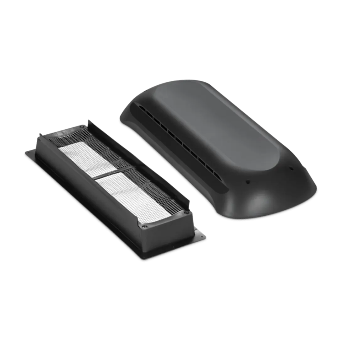 Dometic 9108556617 Vent Roof Kit Black for RV and Camper Ventilation by DOMETIC