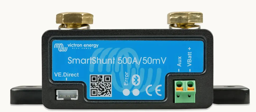 Victron Ener SMARTSHUNT 500A/50mV Battery Monitor - Reliable Current Measurement