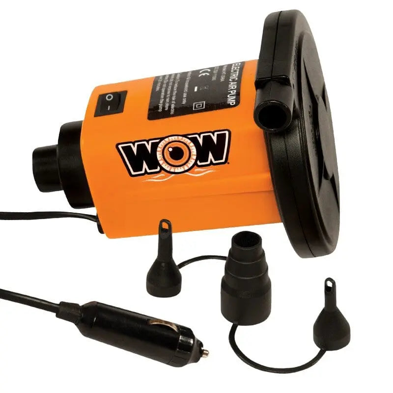 WOW Sports 12V DC Pump - Reliable Electric Pump for Watercraft and Inflatable Gear