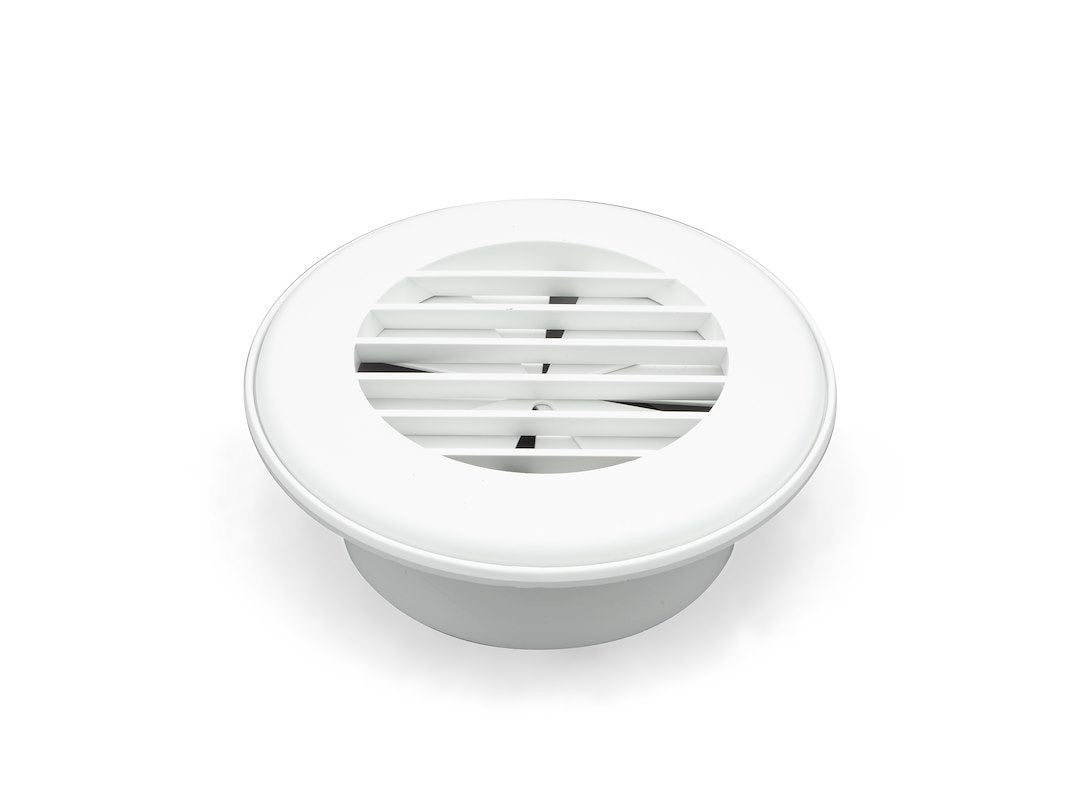 B&B MOLDERS 94267 4-Foot Heat Vent with Damper for Efficient Airflow Control