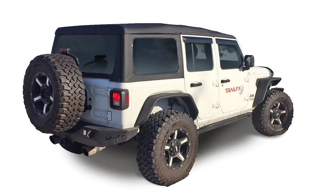 TrailFX JL05RF Rear Steel Fender for Jeep Wrangler (2018-2025)