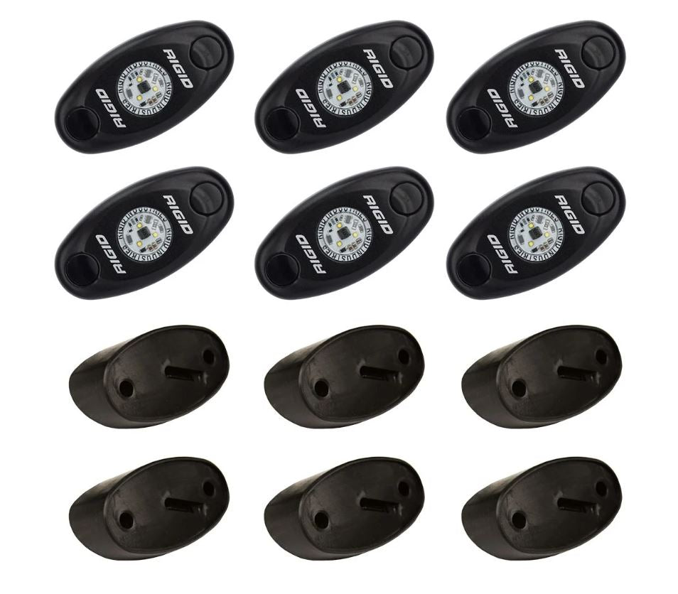 Rigid Industries Rock Light Red /6 - Durable LED Off-Road Lighting