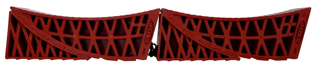Valterra LLC StayPut Curved Leveler Red - 2 Pack for RV and Trailer Stabilization