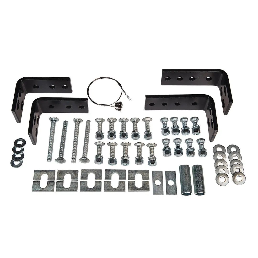 HUSKY TOWING 31622 10 Bolt Rail Install Kit for Select 2012-2013 Pickup Trucks