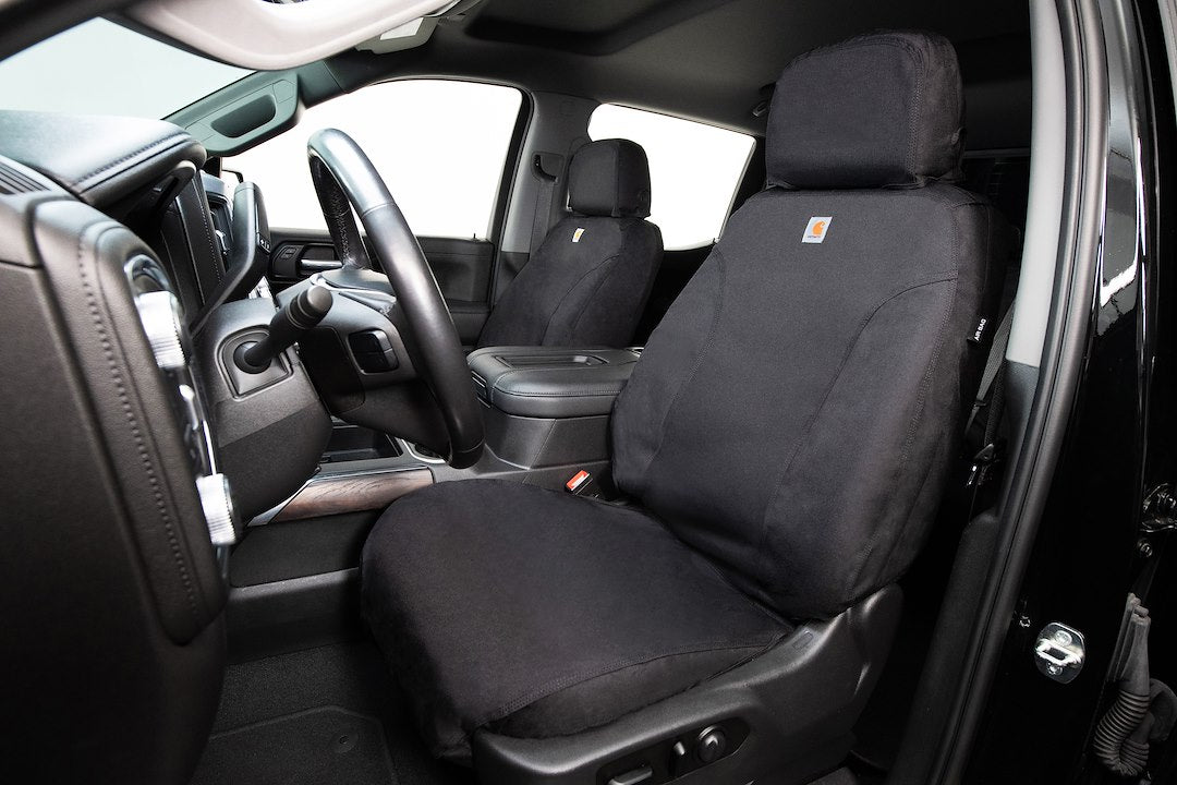Covercraft Super Dux Black Second Row Carhartt Seat Cover - Durable and Custom Fit by COVERCRAFT