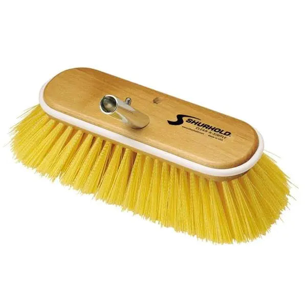 SHURHOLD IND 985 10' Medium Poly Deck Brush for Commercial Cleaning