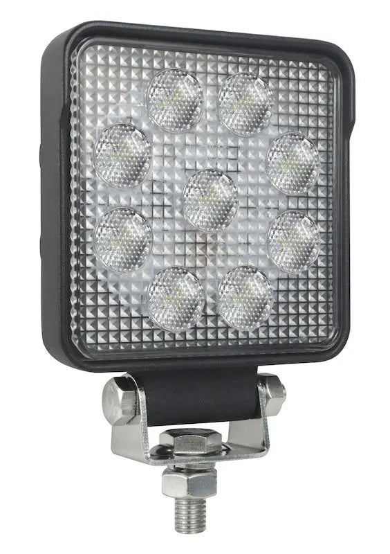 HELLA Worklight ValueFit 4 Square 1.0 LED MV - Durable LED Worklight for Industrial and Commercial Use